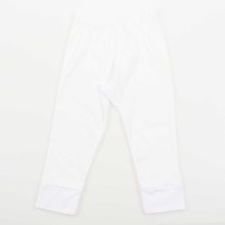 Solid white home pants